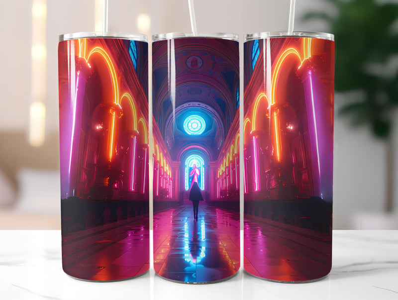 Neon Easter 1 Tumbler Wrap - CraftNest