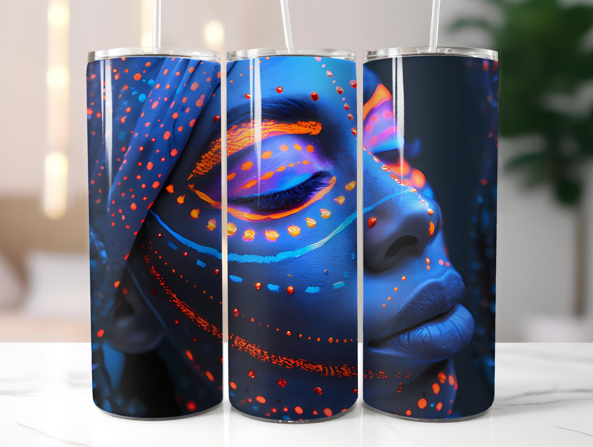 Neon Easter 3 Tumbler Wrap - CraftNest