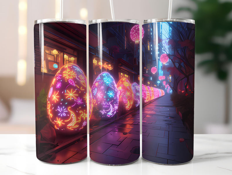 Neon Easter 1 Tumbler Wrap - CraftNest