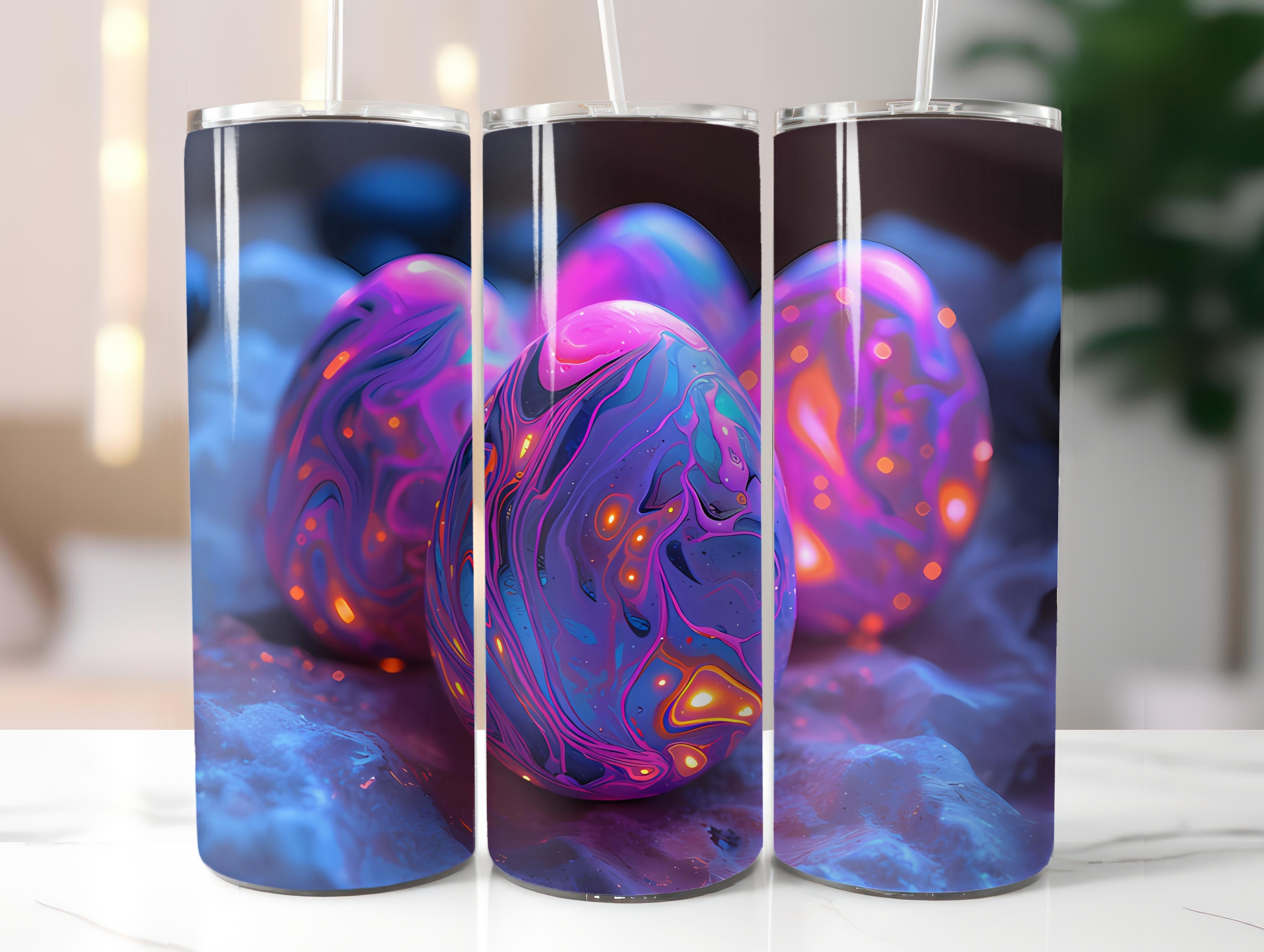 Neon Easter 4 Tumbler Wrap - CraftNest