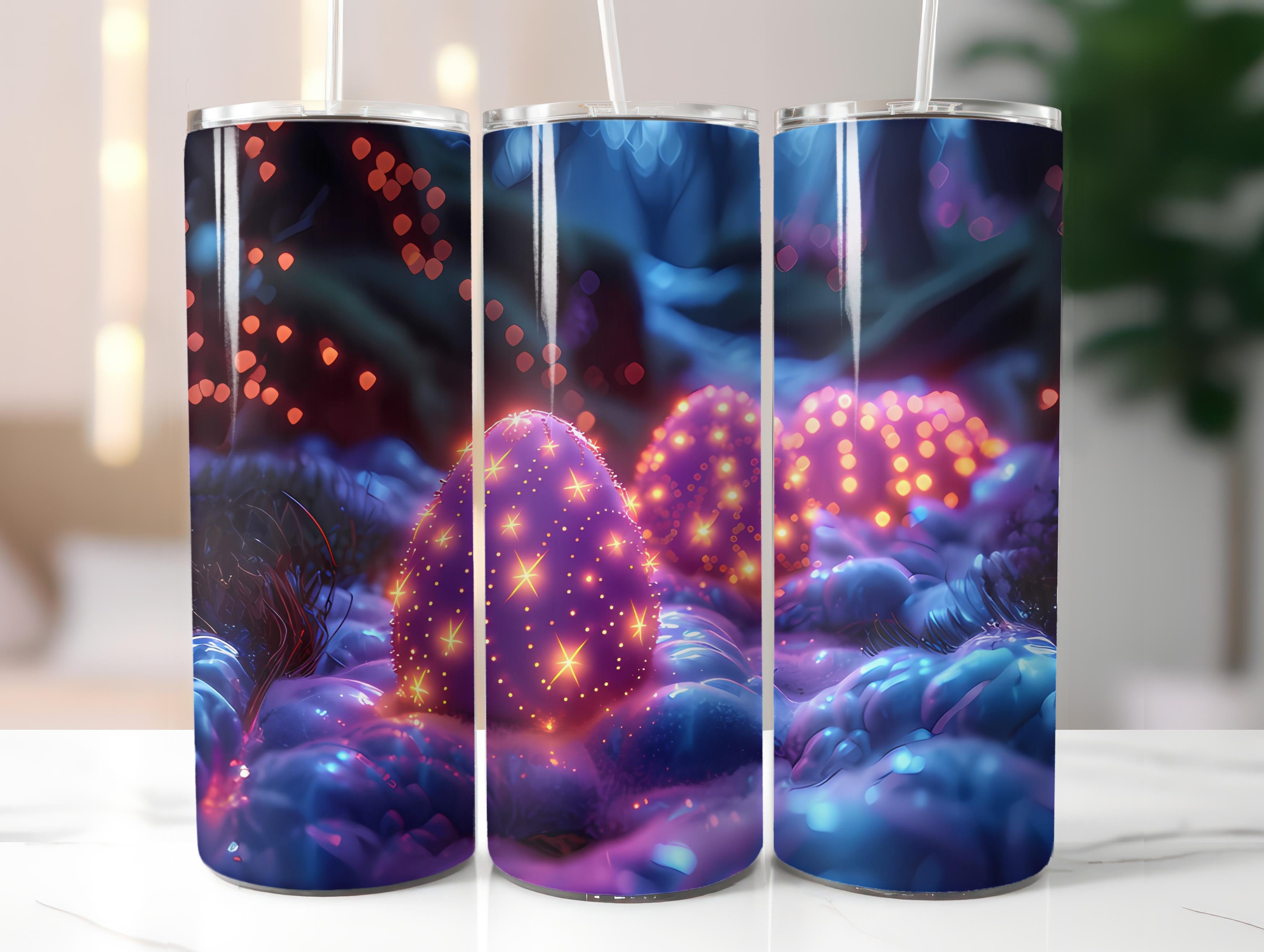 Neon Easter 3 Tumbler Wrap - CraftNest