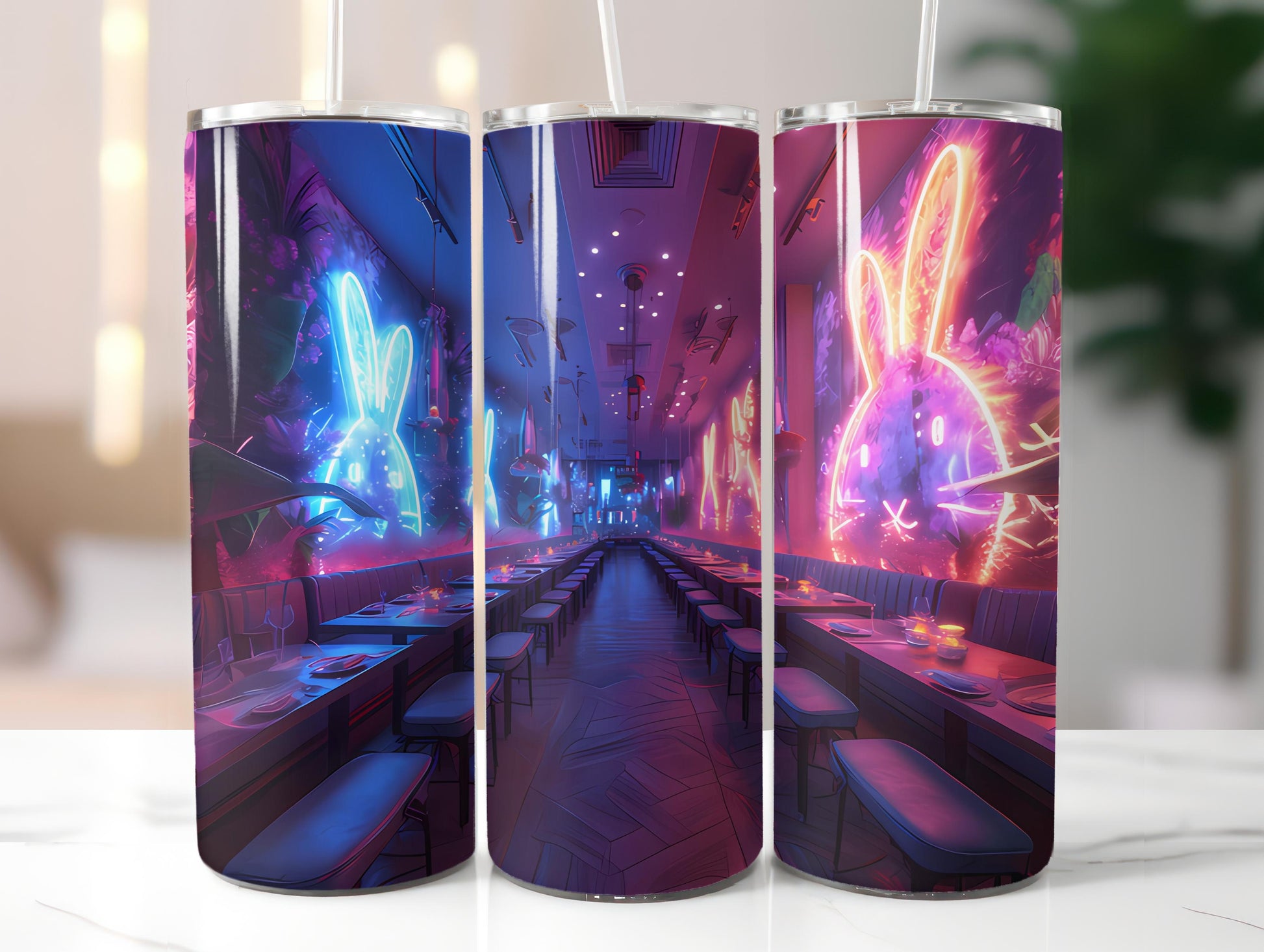 Neon Easter 4 Tumbler Wrap - CraftNest