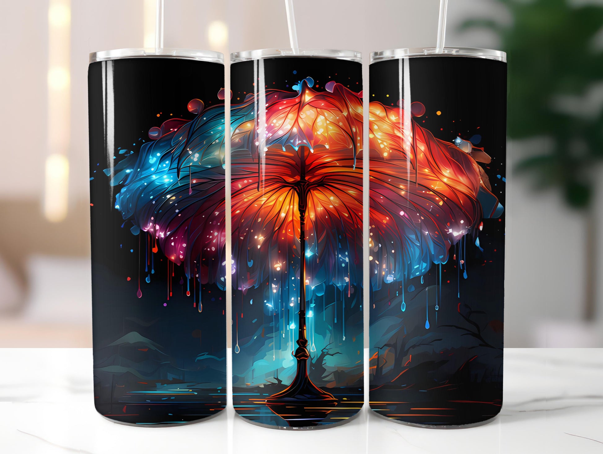 Neon Spring 4 Tumbler Wrap - CraftNest