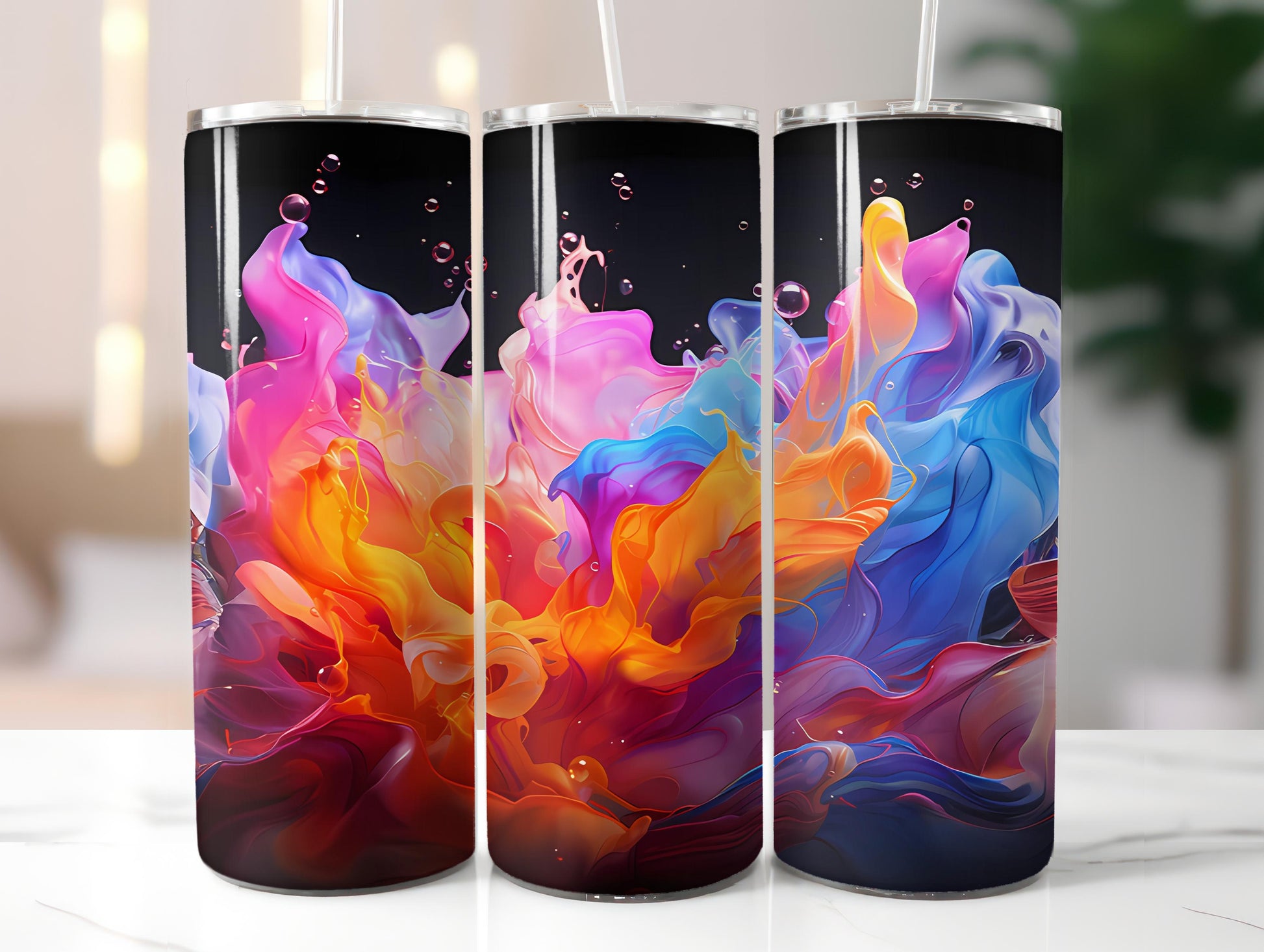 Neon Spring 4 Tumbler Wrap - CraftNest