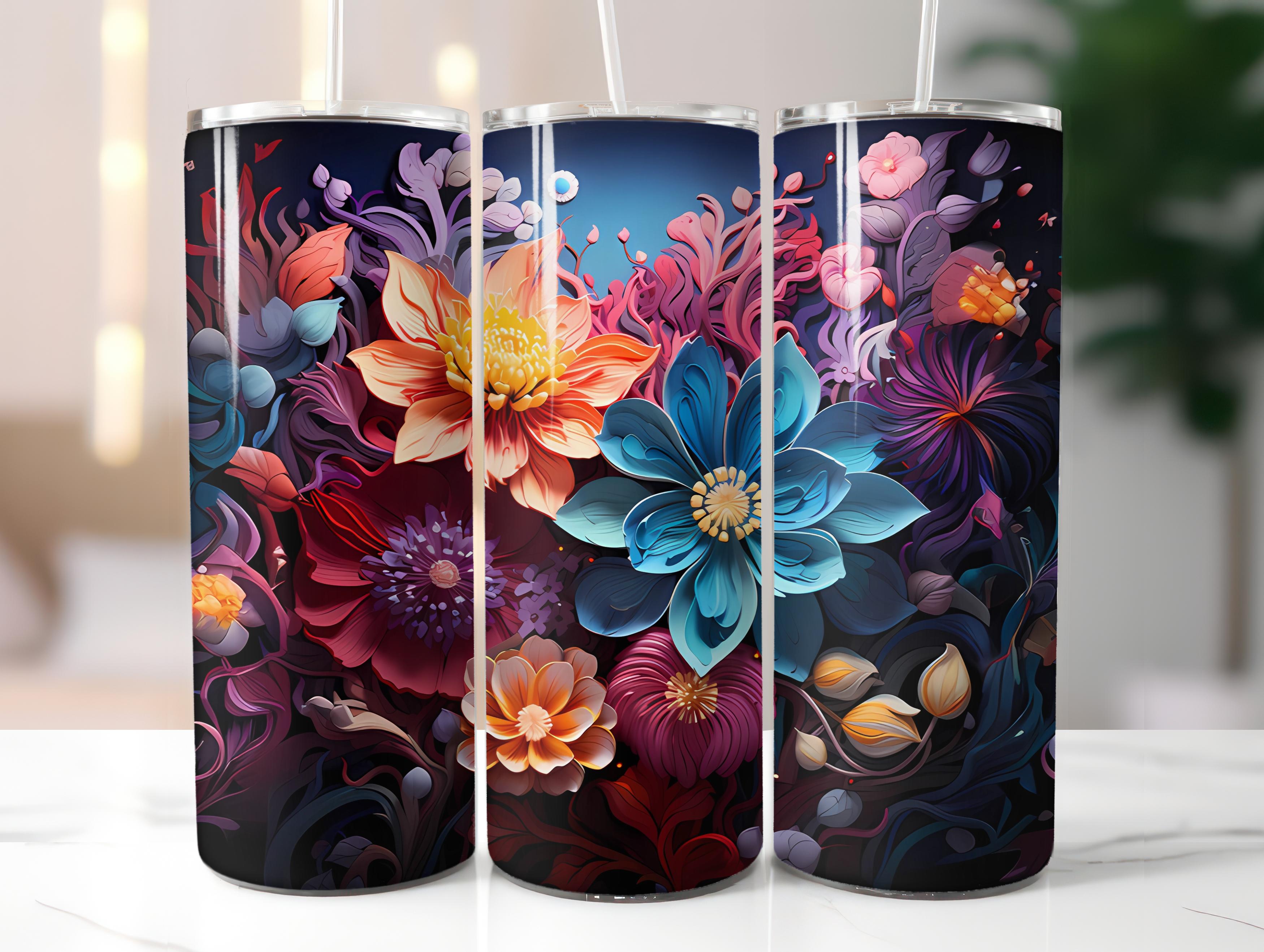 Neon Spring 4 Tumbler Wrap - CraftNest