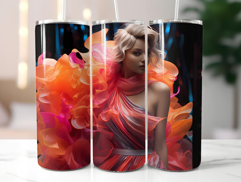 Neon Spring 4 Tumbler Wrap - CraftNest