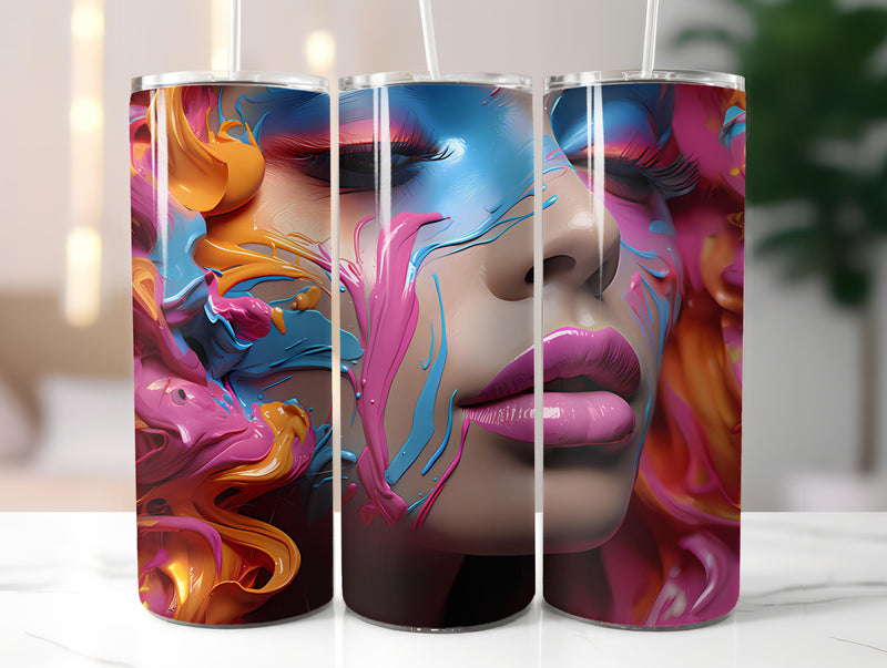 Neon Spring 3 Tumbler Wrap - CraftNest