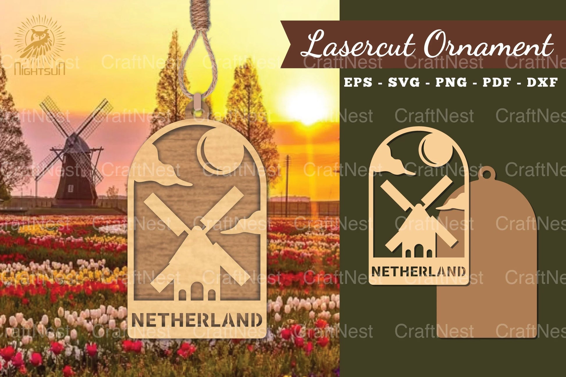 Netherland Laser Cut Ornament Clipart Bundle - CraftNest - Digital Crafting and Art