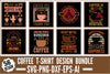 Coffee T-Shirt Design SVG Bundle 1