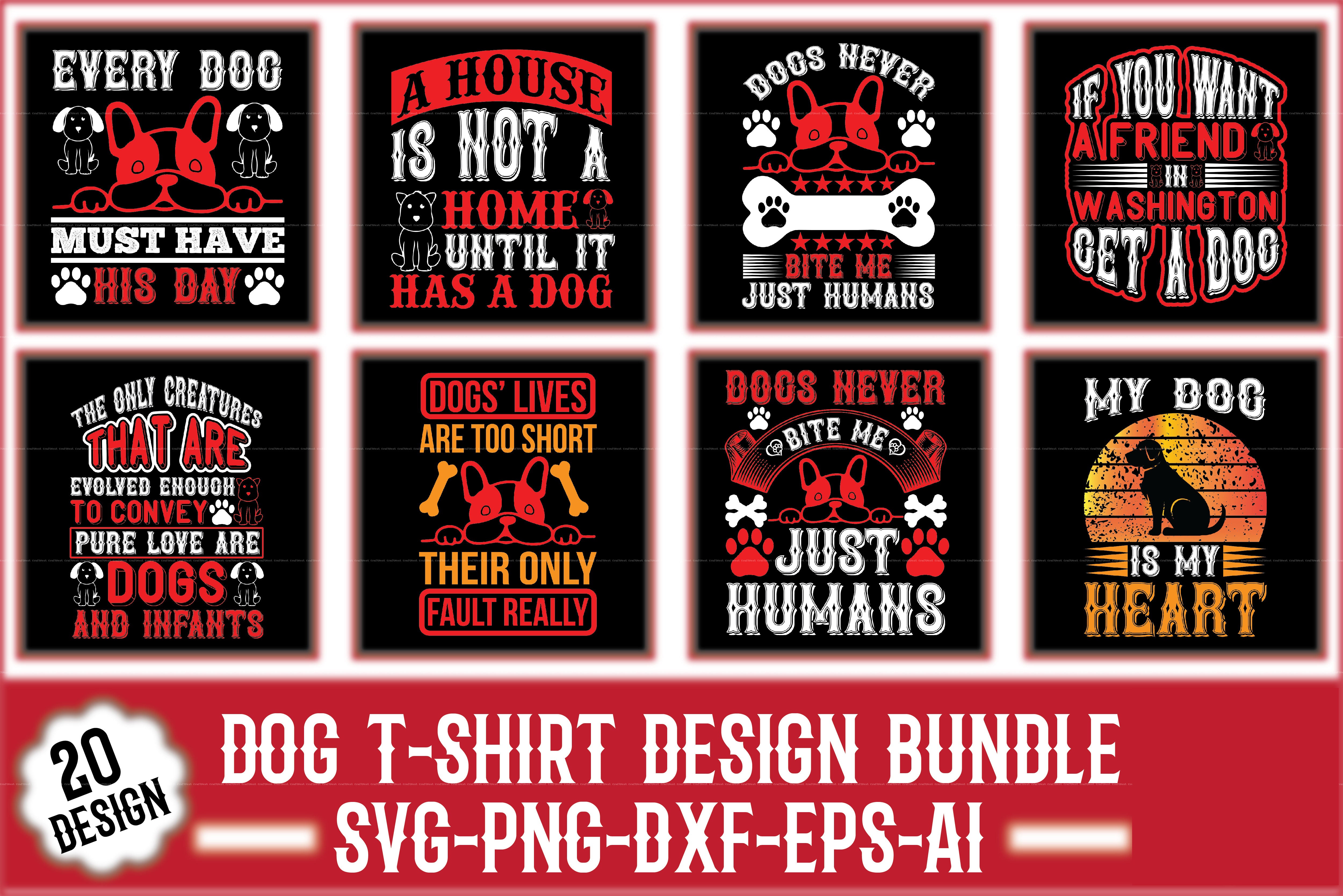 Dog Design SVG Bundle 5