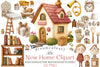 New Home Clipart Bundle