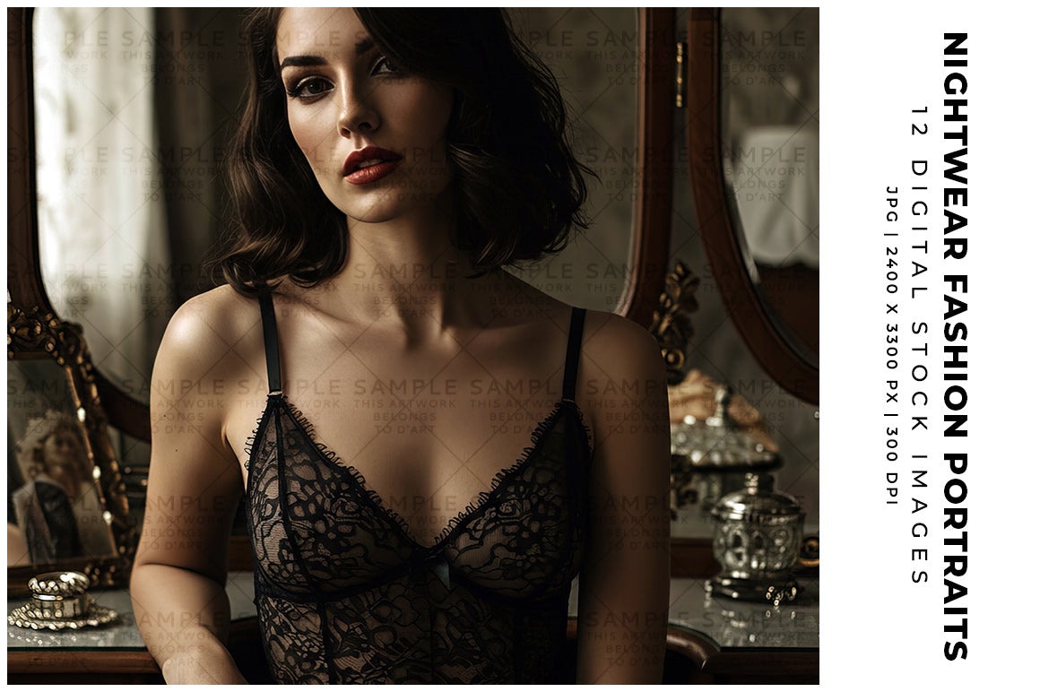 Nightwear Fashion Portraits - Women