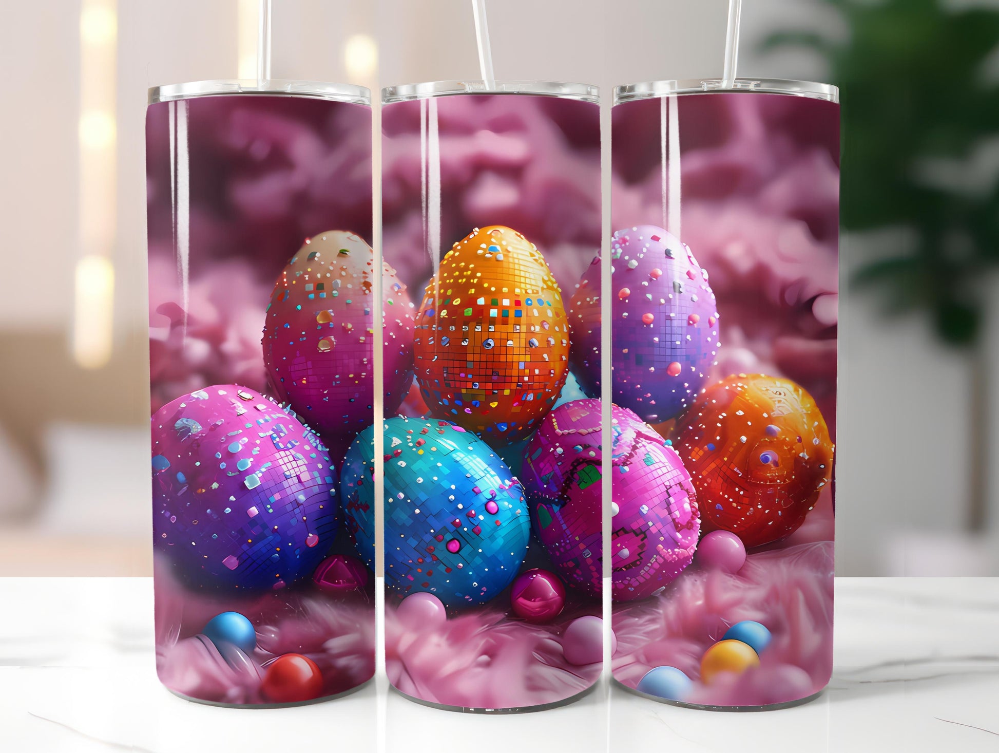 Nineties Easter 1 Tumbler Wrap - CraftNest