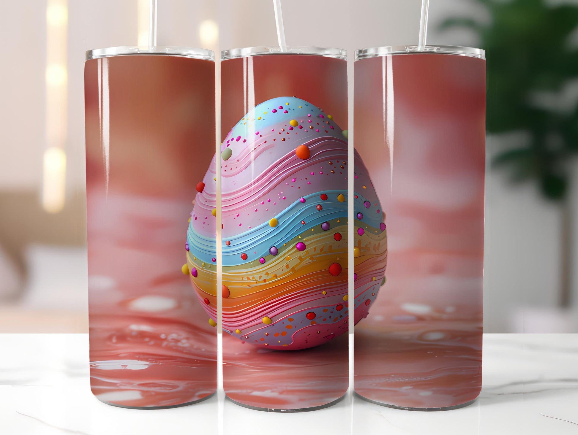 Nineties Easter 1 Tumbler Wrap - CraftNest