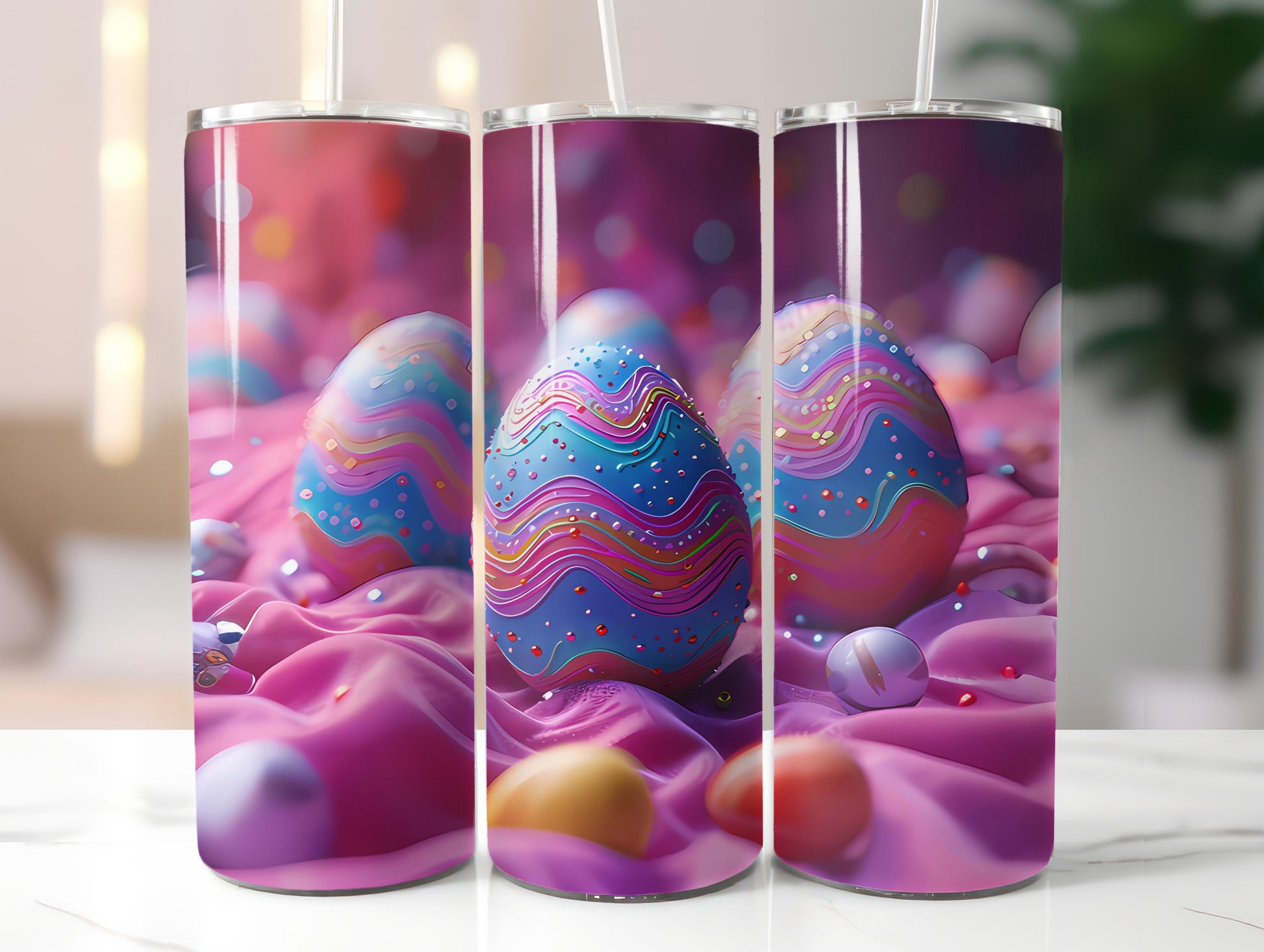 Nineties Easter 1 Tumbler Wrap - CraftNest