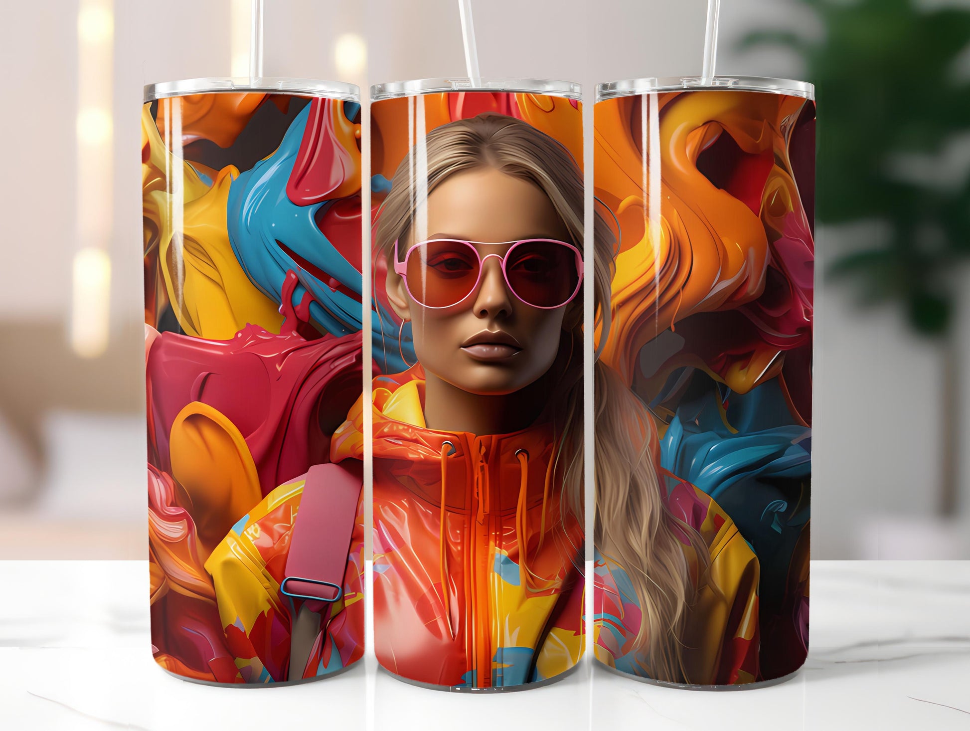 Nineties Spring 1 Tumbler Wrap - CraftNest