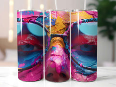 Nineties Summer 4 Tumbler Wrap - CraftNest - Digital Crafting and Art