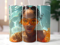 Nineties Summer 2 Tumbler Wrap - CraftNest - Digital Crafting and Art