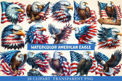 American Eagle Clipart - CraftNest - Digital Crafting and Art