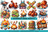 Summer BBQ Party Clipart