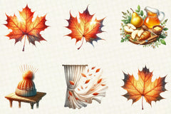 Morning and Fall Clipart - CraftNest - Digital Crafting and Art