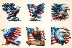 American Eagle Clipart - CraftNest - Digital Crafting and Art