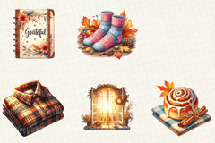 Morning and Fall Clipart - CraftNest - Digital Crafting and Art