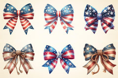 American Bow Clipart - CraftNest - Digital Crafting and Art