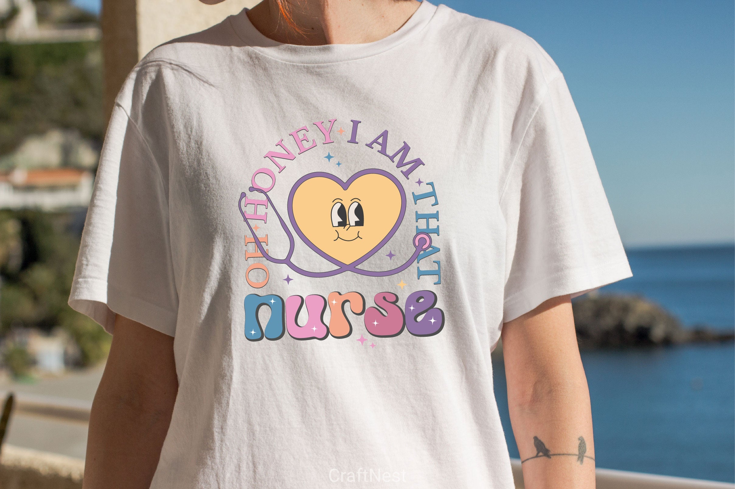 Oh Honey I Am That Nurse SVG Bundle - CraftNest - Digital Crafting and Art