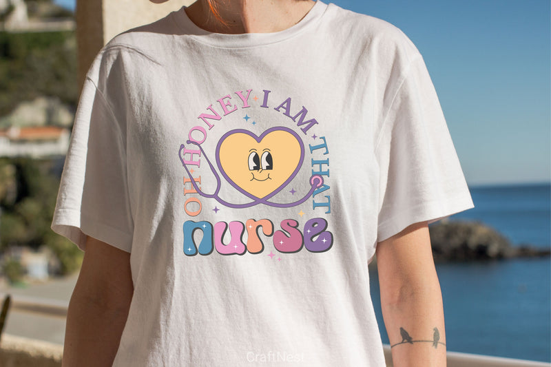 Oh Honey I Am That Nurse SVG Bundle - CraftNest - Digital Crafting and Art