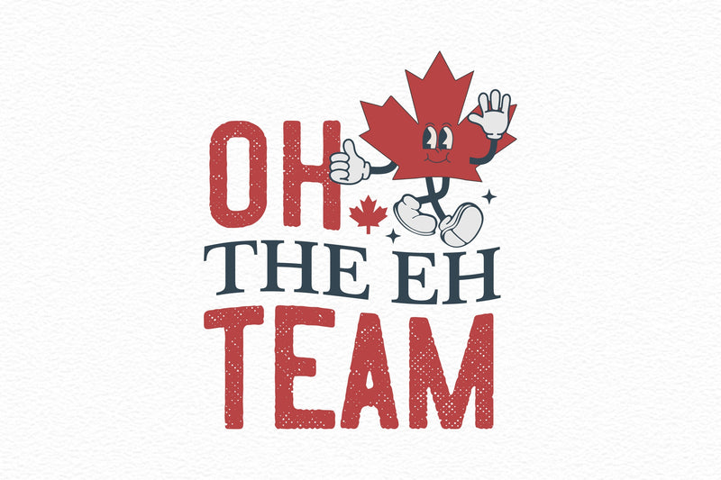 Oh The Eh Team SVG Bundle - CraftNest - Digital Crafting and Art