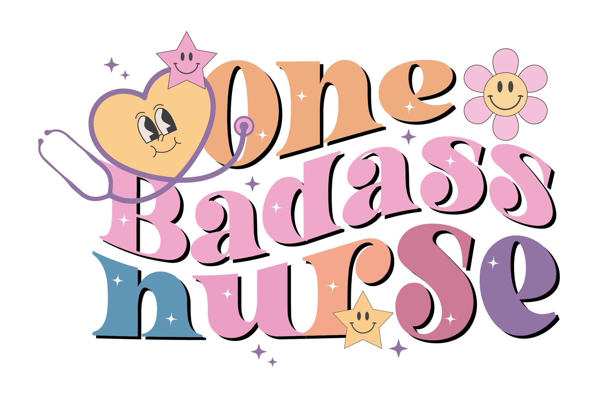 One Badass Nurse SVG Bundle - CraftNest - Digital Crafting and Art