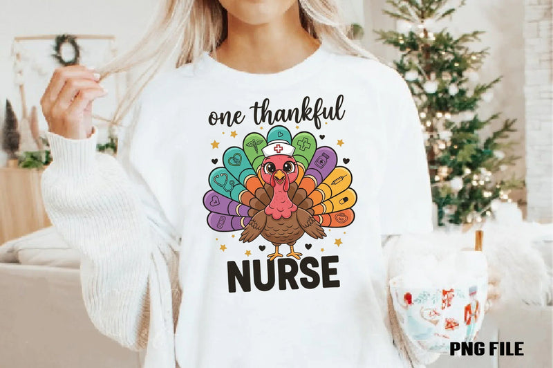 Thankful Nurse Turkey Clipart Bundle - CraftNest - Digital Crafting and Art