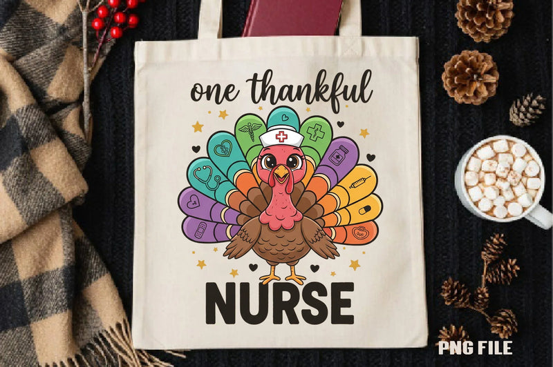 Thankful Nurse Turkey Clipart Bundle - CraftNest - Digital Crafting and Art