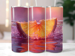 Orange 4 Tumbler Wrap - CraftNest - Digital Crafting and Art