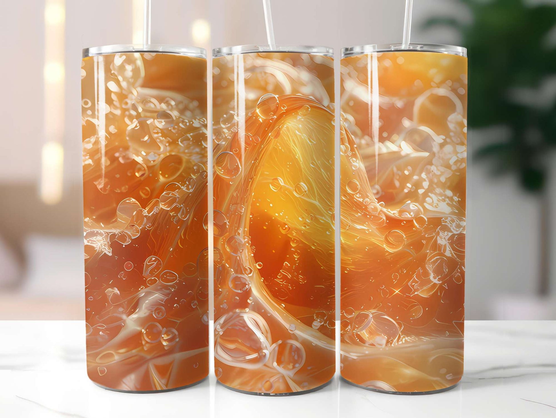 Orange 1 Tumbler Wrap - CraftNest - Digital Crafting and Art