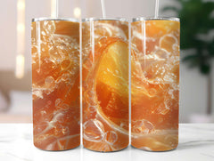 Orange 1 Tumbler Wrap - CraftNest - Digital Crafting and Art