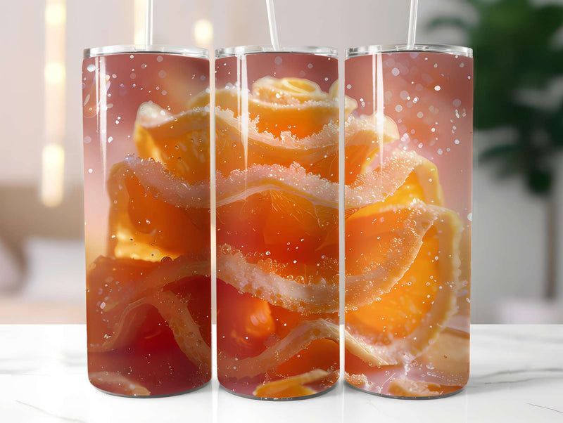 Orange 1 Tumbler Wrap - CraftNest - Digital Crafting and Art