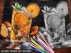 Orange Coloring Books - CraftNest - Digital Crafting and Art