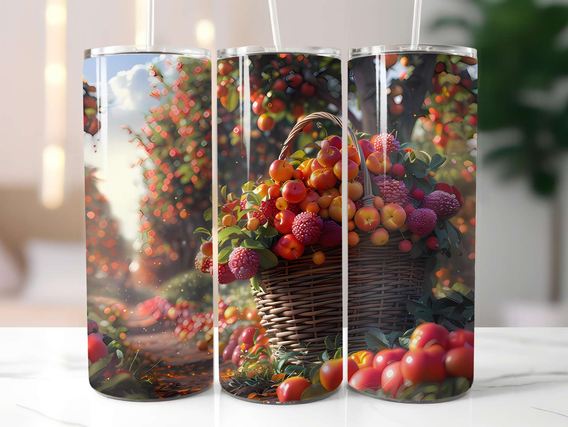 Orchard Harvest 7 Tumbler Wrap - CraftNest - Digital Crafting and Art