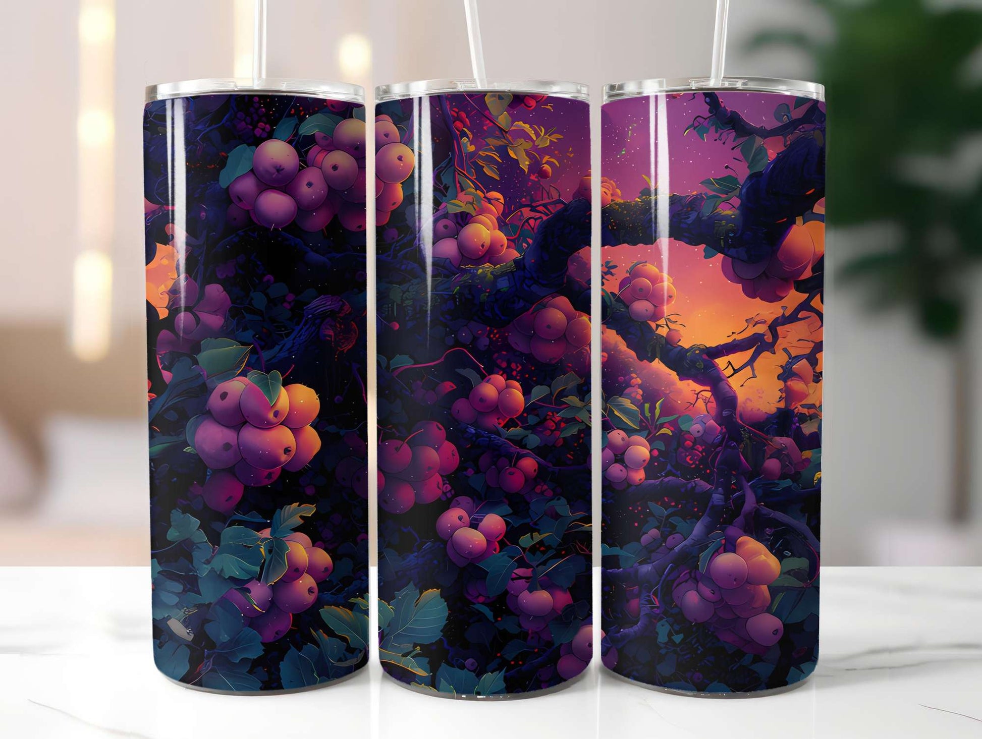 Orchard Harvest 3 Tumbler Wrap - CraftNest - Digital Crafting and Art