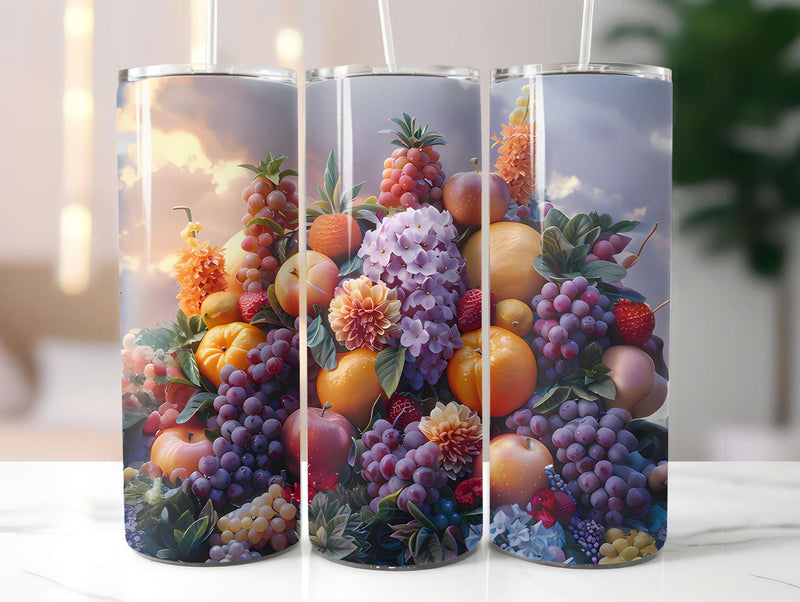 Orchard Harvest 3 Tumbler Wrap - CraftNest - Digital Crafting and Art