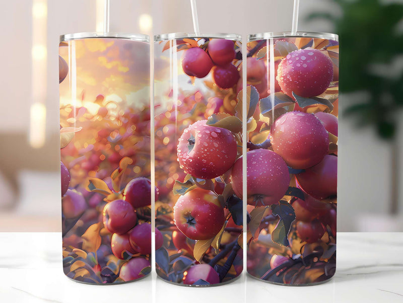 Orchard Harvest 4 Tumbler Wrap - CraftNest - Digital Crafting and Art