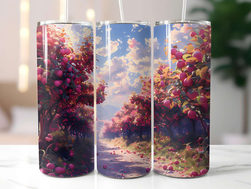 Orchard Harvest 4 Tumbler Wrap - CraftNest - Digital Crafting and Art