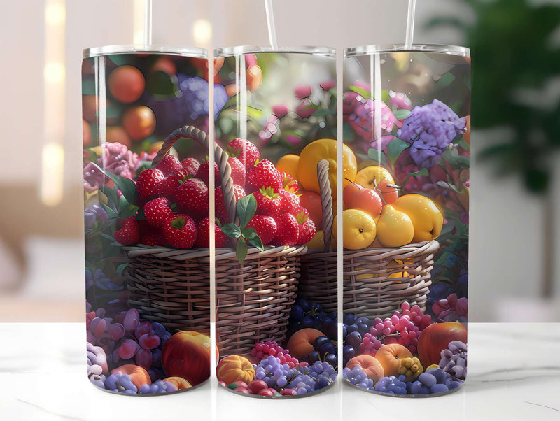 Orchard Harvest 3 Tumbler Wrap - CraftNest - Digital Crafting and Art