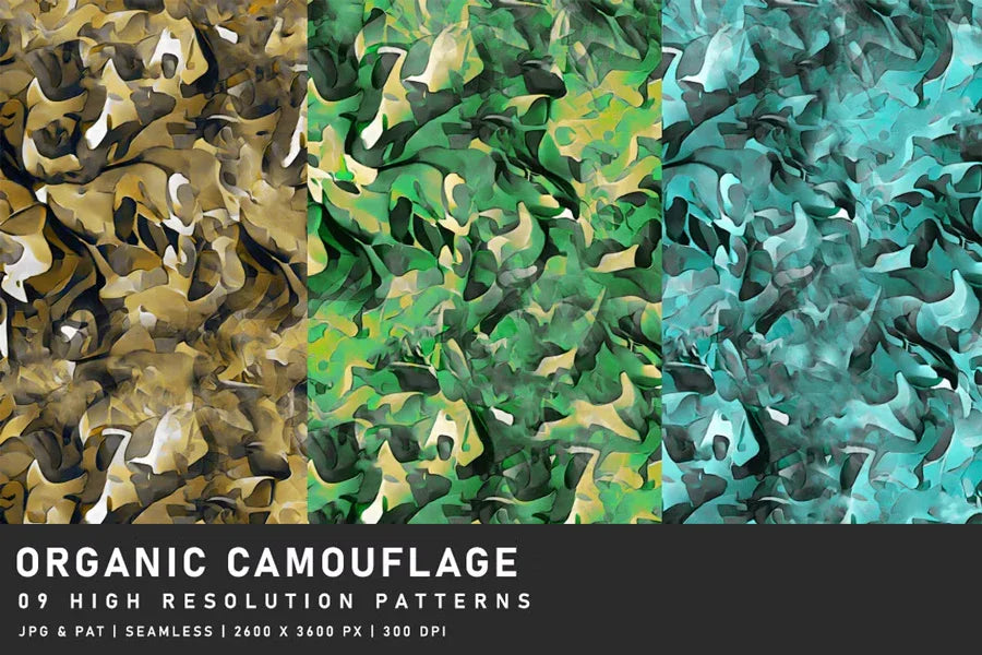 Organic Camouflage - CraftNest - Digital Crafting and Art