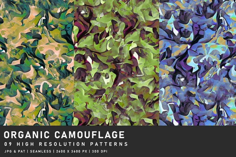 Organic Camouflage - CraftNest - Digital Crafting and Art