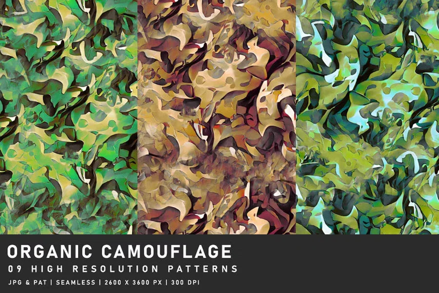 Organic Camouflage - CraftNest - Digital Crafting and Art