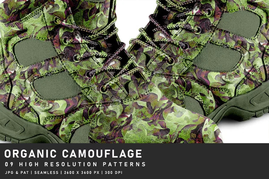 Organic Camouflage - CraftNest - Digital Crafting and Art