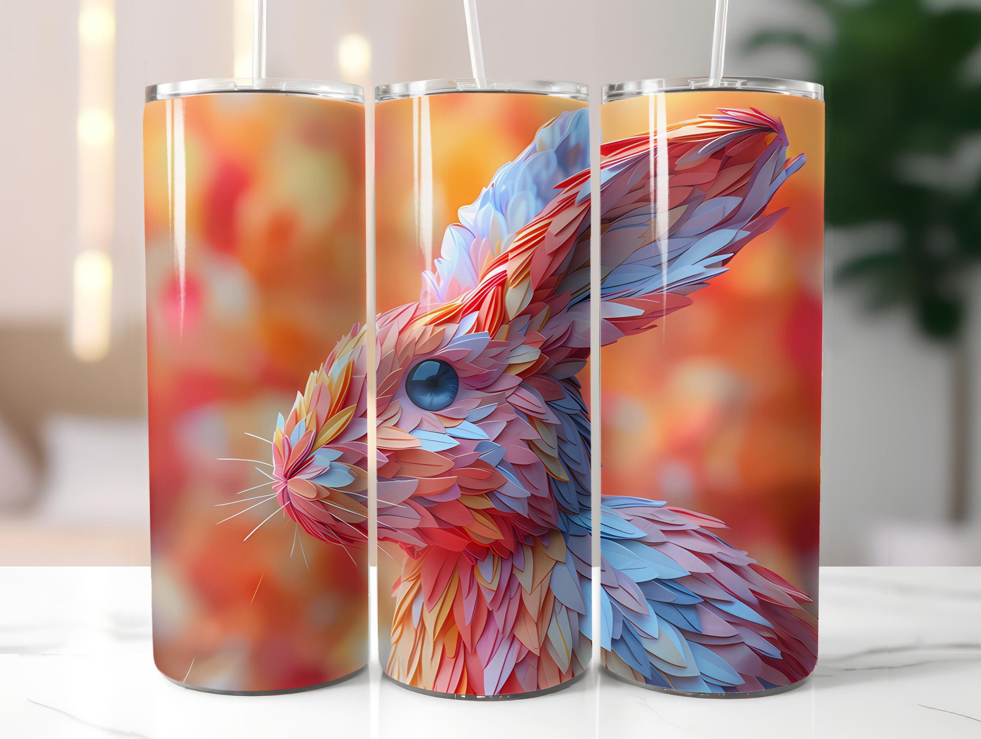 Origami Easter 5 Tumbler Wrap - CraftNest